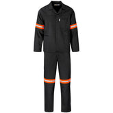 Trade Polycotton Conti Suit - Reflective Arms & Legs - Orange Tape
