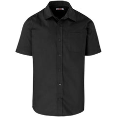 Mens Short Sleeve Milano Shirt - Black