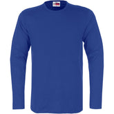 Mens Long Sleeve Portland T-Shirt - Royal Blue