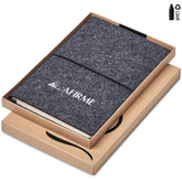 Okiya Rika Recycled Felt Soft Cover notebook