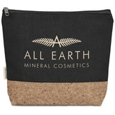 Okiyo Koruku Cork & Cotton Cosmetic Bag