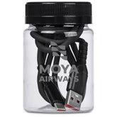 Altitude Capsit Fast Charge USB-A to Type-C Charging Cable in Jar