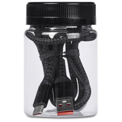 Altitude Muttle Fast Charge USB-A to Type-C Charging Cable in Jar