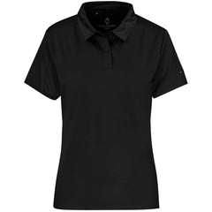 Ladies Alex Varga Questana Seamless Golf Shirt - Black