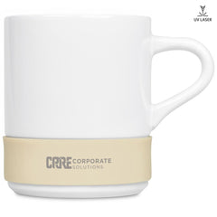 Kooshty Kaleido Sublimation Ceramic Mug - 320ml - Cream