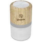 Okiyo Heiwa Bamboo Bluetooth Speaker & Night Light