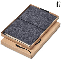 Okiya Rika Recycled Felt Soft Cover notebook