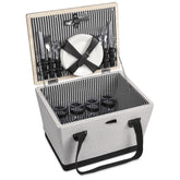 Serendipio Willow 4-Person Picnic Basket