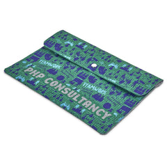 Pre-Printed Sample Hoppla Revo RPET Felt Document Holder