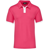 Mens Contest Golf Shirt - Pink