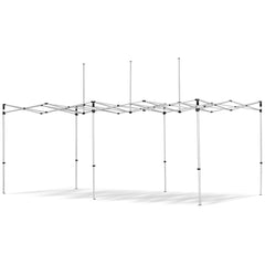 Coated Steel Sublimated Gazebo 6m x 3m - 2 Short Full-Wall Skins