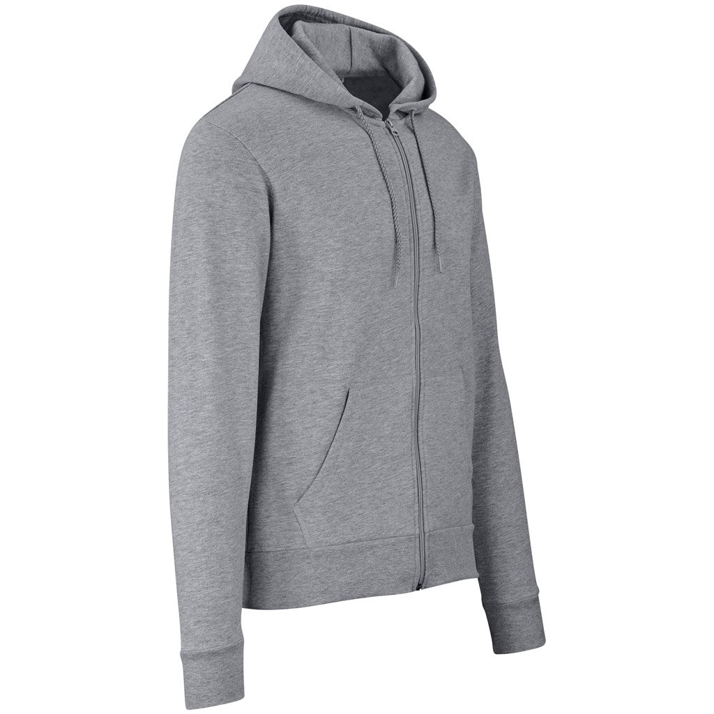 Mens Bravo Hooded Sweater - Grey