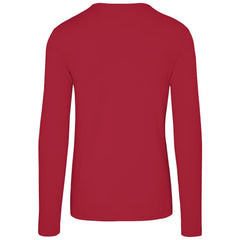 Mens Long Sleeve Portland T-Shirt - Red