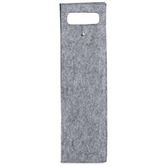 Hoppla Velto RPET Felt Single Wine Bottle Carrier