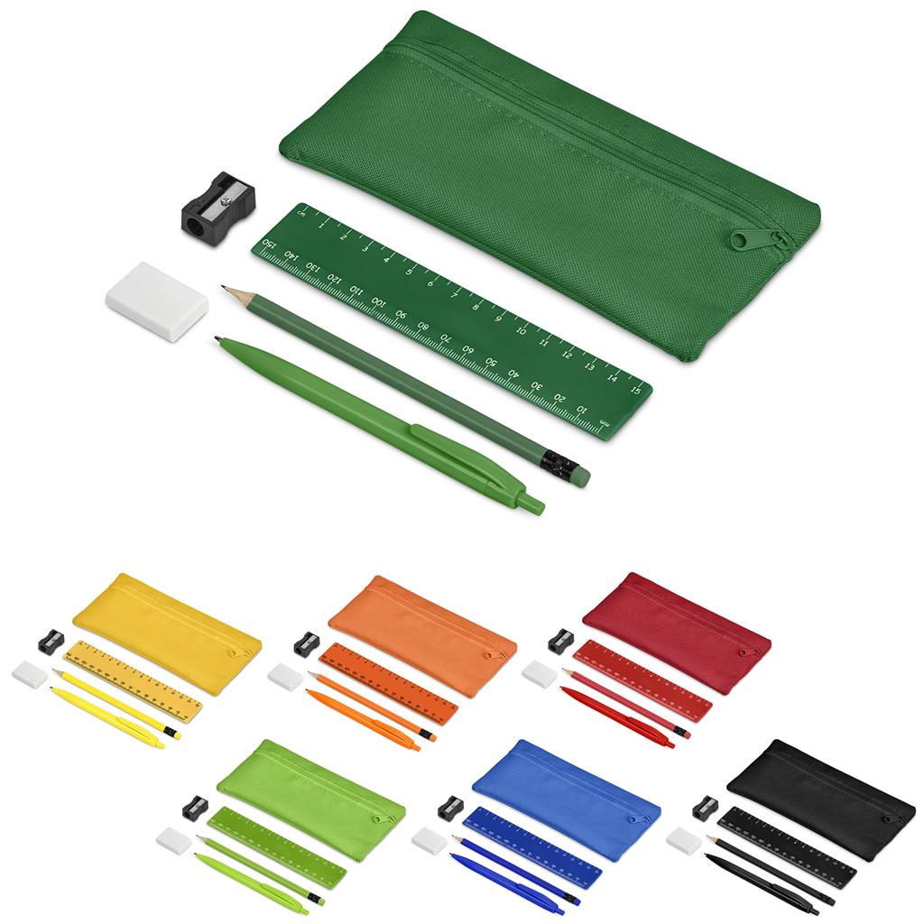 Altitude Central Stationery Set - Green