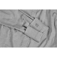 Ladies Long Sleeve Taylor Shirt - Grey
