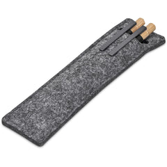 Okiyo Mimo Recycled Aluminum Ball Pen & Pencil Set - Black