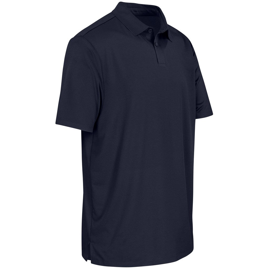 Mens Alex Varga Questana Seamless Golf Shirt - Navy