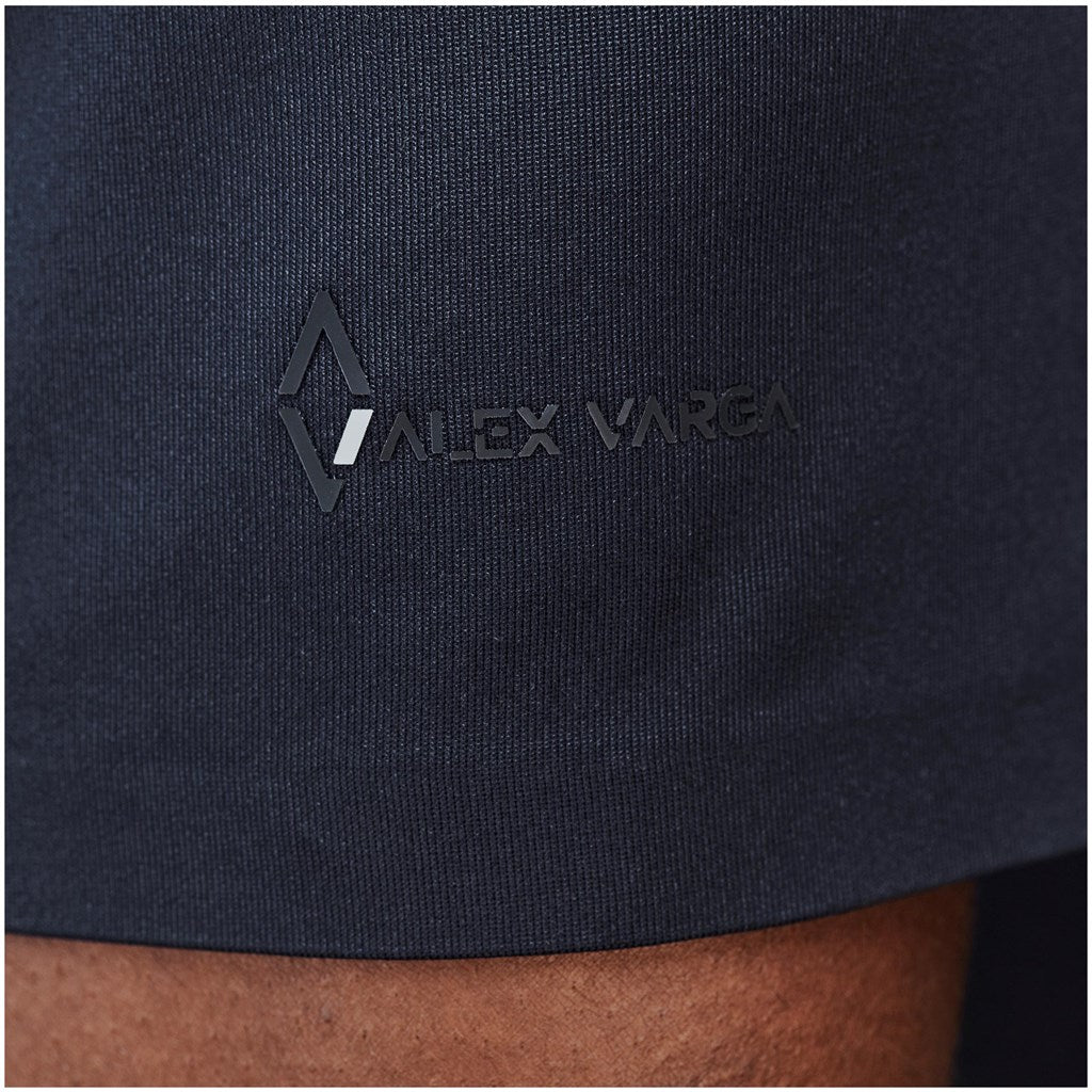 Mens Alex Varga Questana Seamless Golf Shirt - Navy