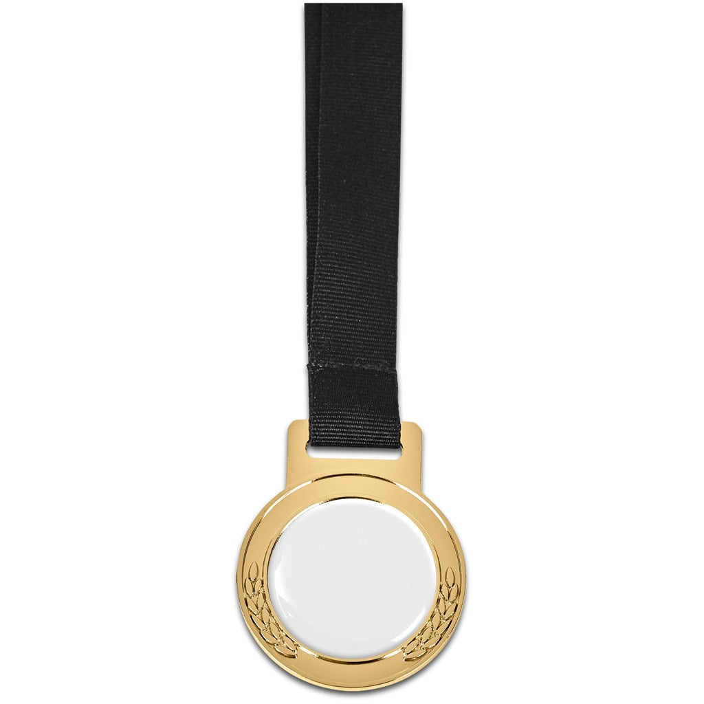 Altitude Achiever Medal With Black Petersham Lanyard