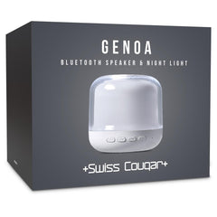 Swiss Cougar Genoa Bluetooth Speaker & Night Light
