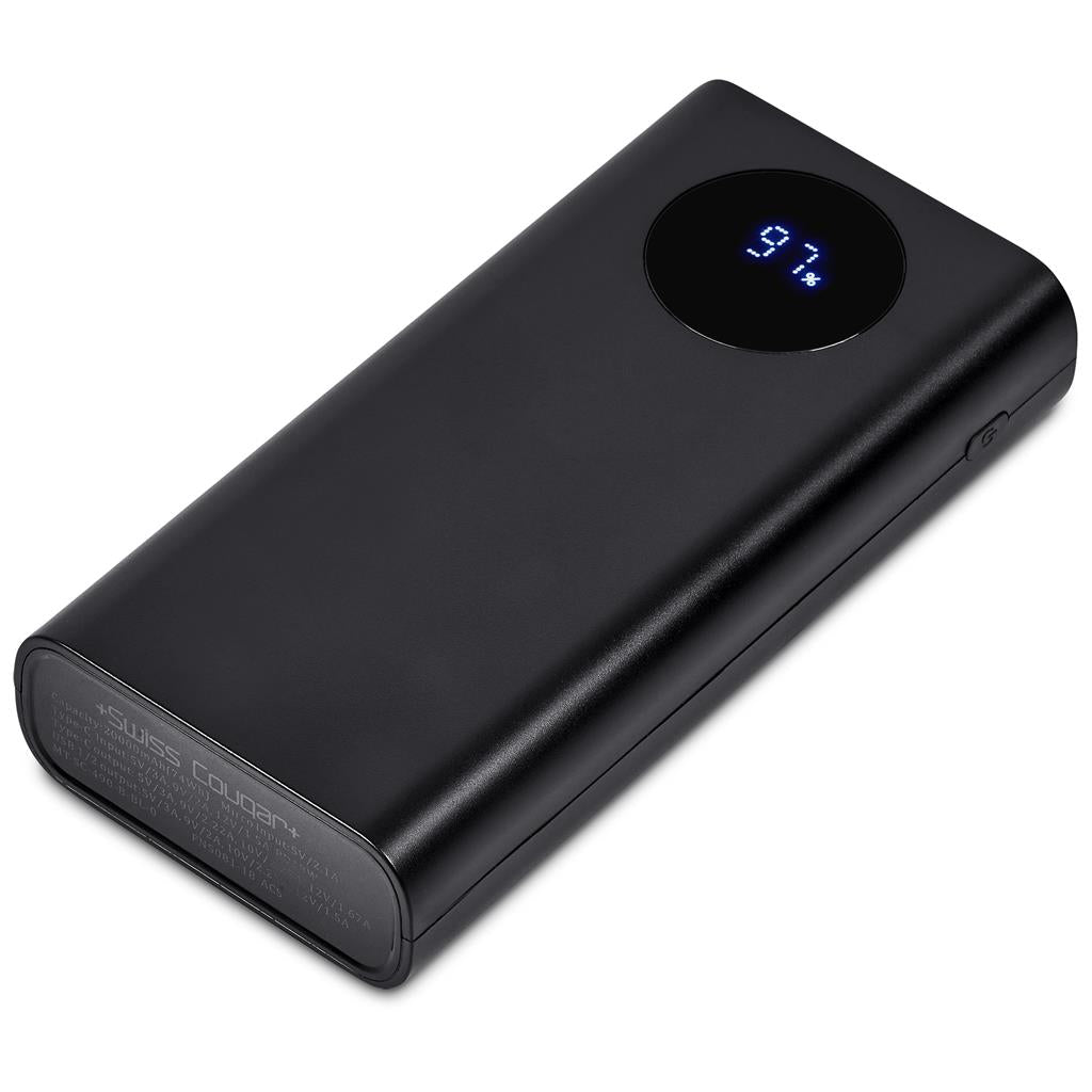 Swiss Cougar Busan Fast Charge 20W Power Bank - 20 000mAh
