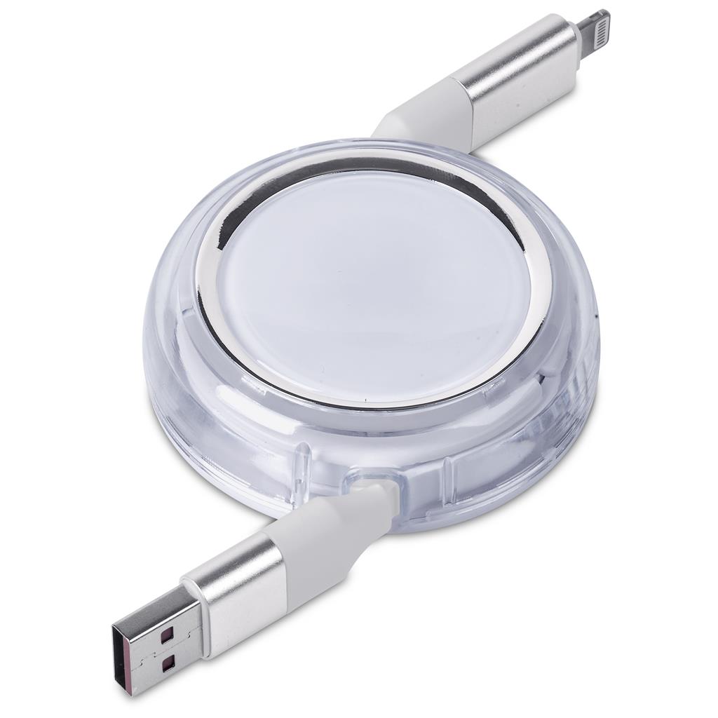 Swiss Cougar Luanda 4-in-1 Retractable Fast Charge 240W Power Delivery Cable