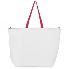 Pre-Production Sample Hoppla Skyline Recycled PET Stitch-Bond Shopper With Zip