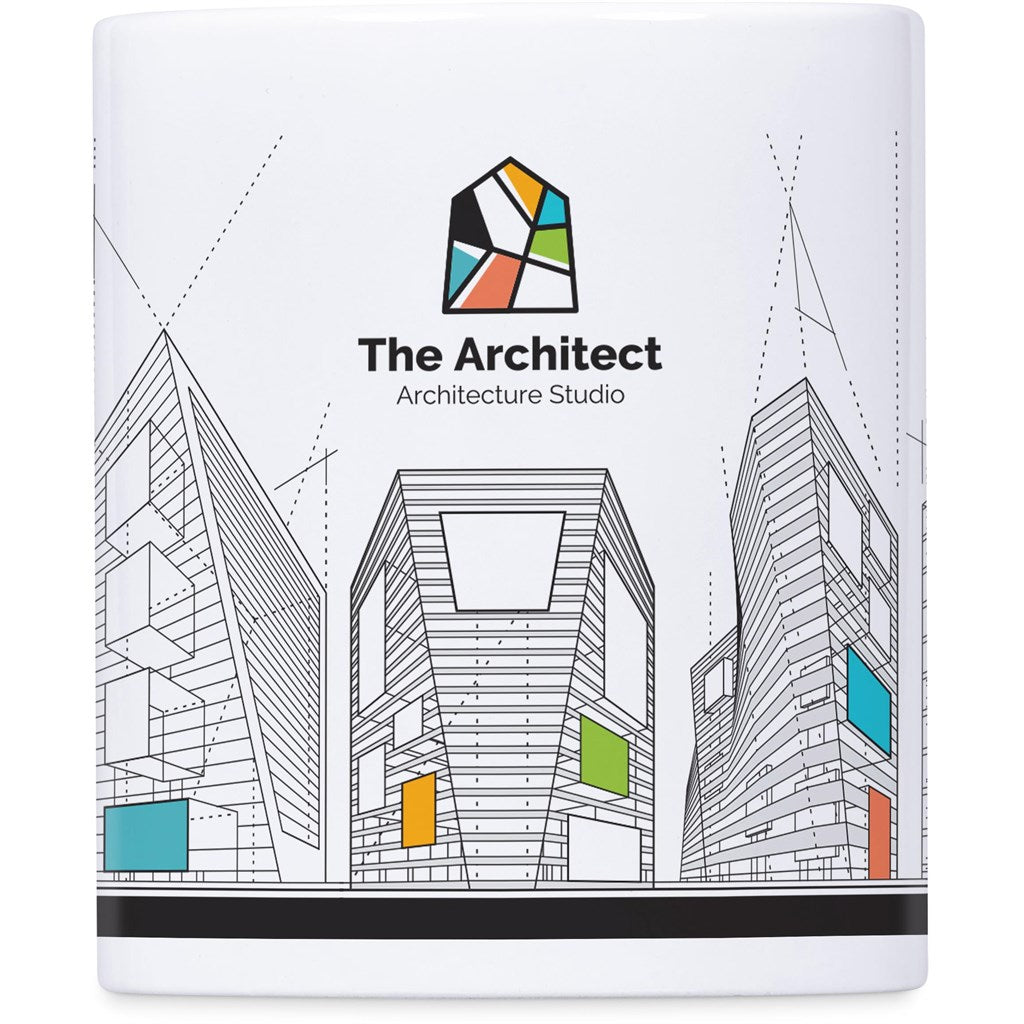 Altitude Mural Sublimation Ceramic Stationery Cup (Excludes Content)