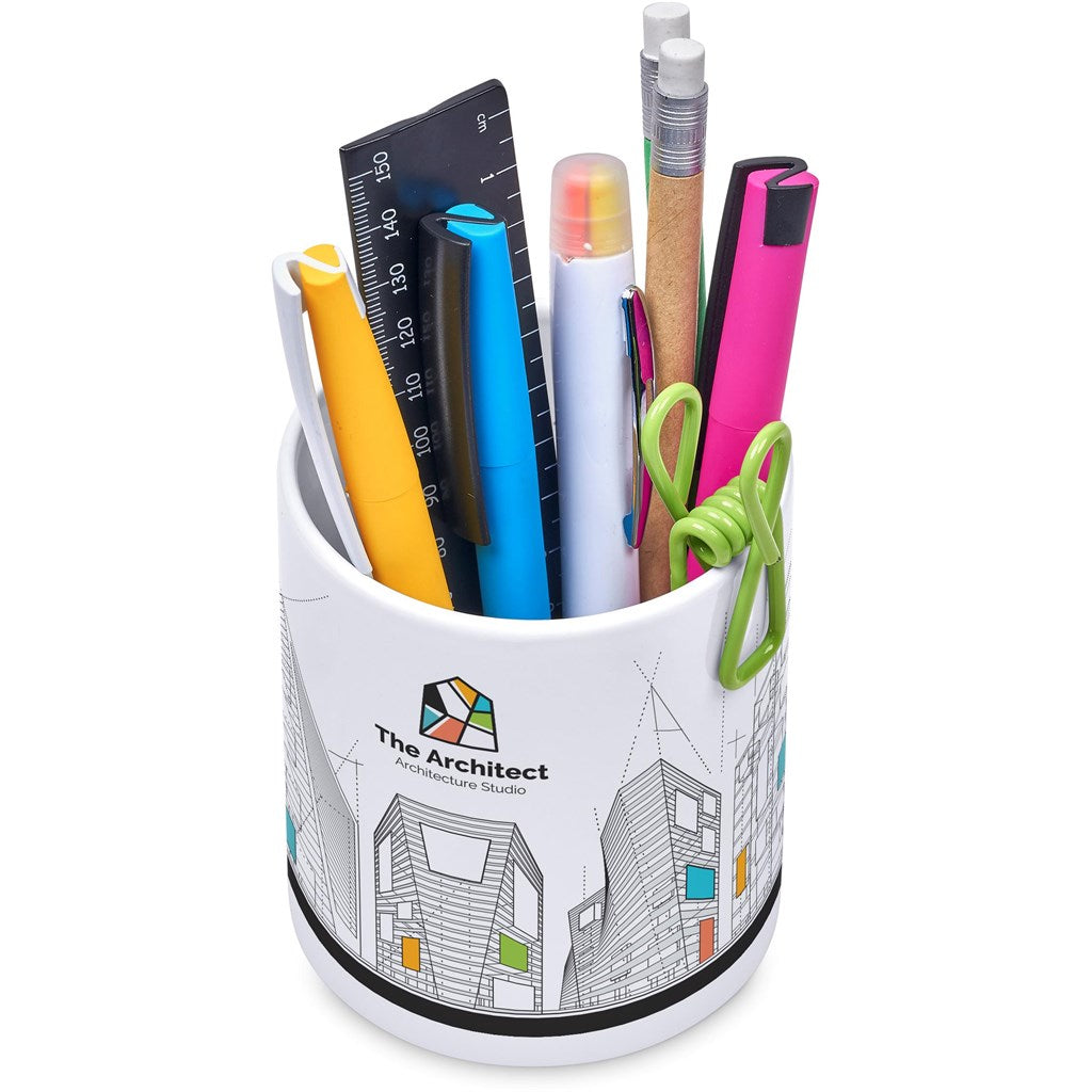 Altitude Mural Sublimation Ceramic Stationery Cup (Excludes Content)